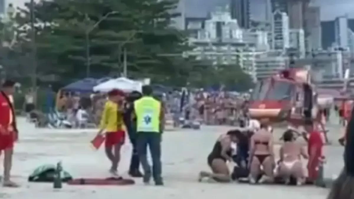 Afogamento em praia de SC termina com morte de idoso
