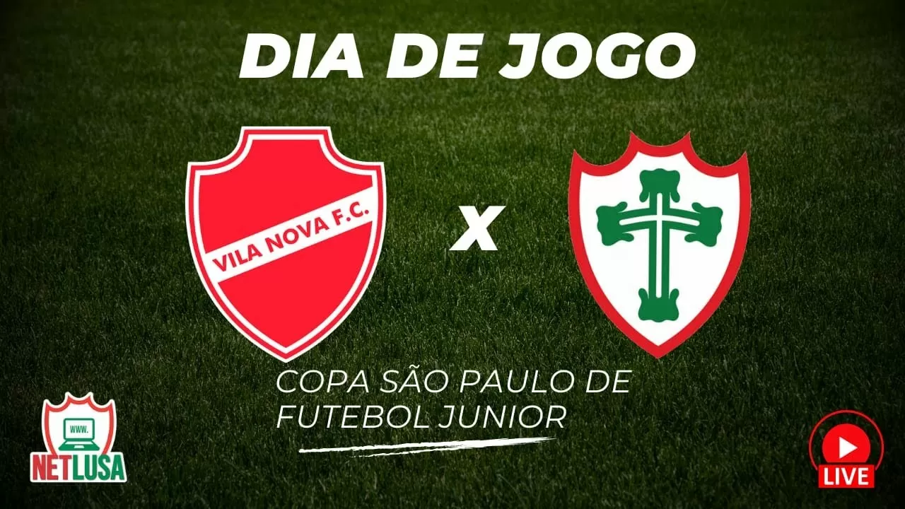 AO VIVO: Acompanhe a estreia da Portuguesa na Copinha diante do Vila Nova-GO