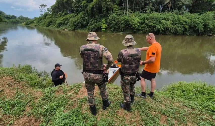 Defesa Civil aciona órgãos ambientais após denúncias de contaminação no Rio Benedito, em Timbó