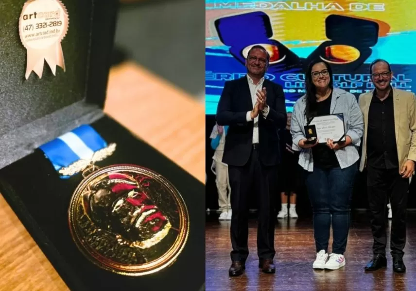 Noite especial em Timbó marca a entrega da Medalha de Mérito Cultural Lindolf Bell a 10 homenageados