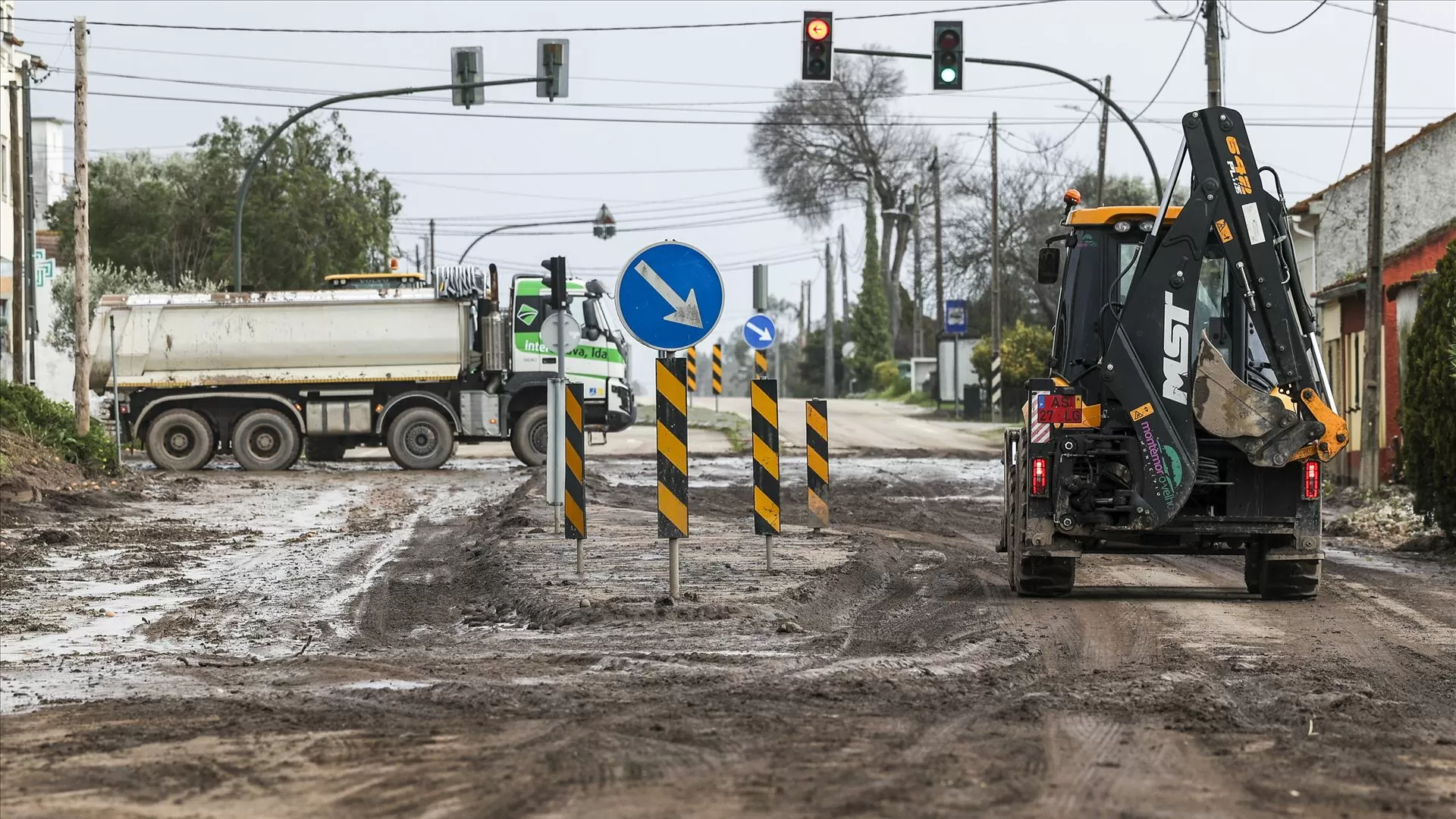 Reaberta estrada para Ereira em Montemor-o-Velho após vários dias isolada