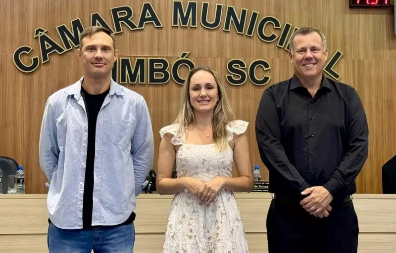 Câmara de Vereadores de Timbó elege nova Mesa Diretora por unanimidade em sessão extraordinária