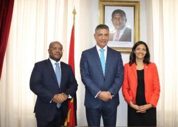 O ministro da Energia e Águas agendou uma audiência com a conselheira do governo dos Estados Unidos da América