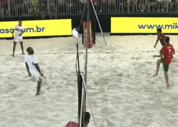 Lusa perde para o São Paulo na Copa Paulista de Futevôlei