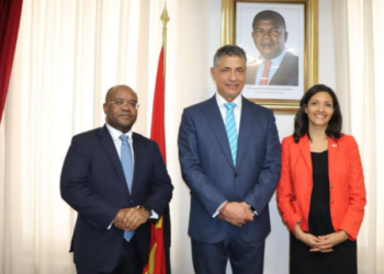 CONSELHEIRA DO GOVERNO DOS ESTADOS UNIDOS DE AMÉRICA RECEBIDA EM  AUDIÊNCIA PELO MINISTRO DA ENERGIA E ÁGUAS