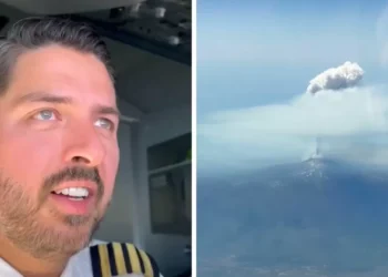 Vulcão Etna: Piloto brasileiro registra erupção durante voo sobre a Sicília
