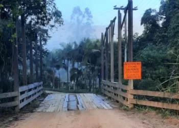Ponte no Alto Warnow será interditada para manutenção nesta quarta-feira em Indaial