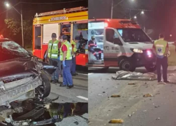 Dois acidentes na Rua Bahia, em Blumenau, deixam três mortos