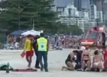 Afogamento em praia de SC termina com morte de idoso