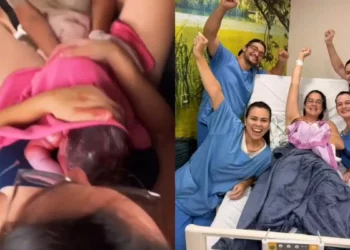 Com pressa de chegar ao mundo, bebê nasce dentro de carro a caminho da maternidade em Blumenau